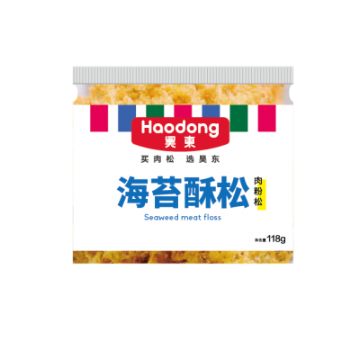 罐装海苔酥松